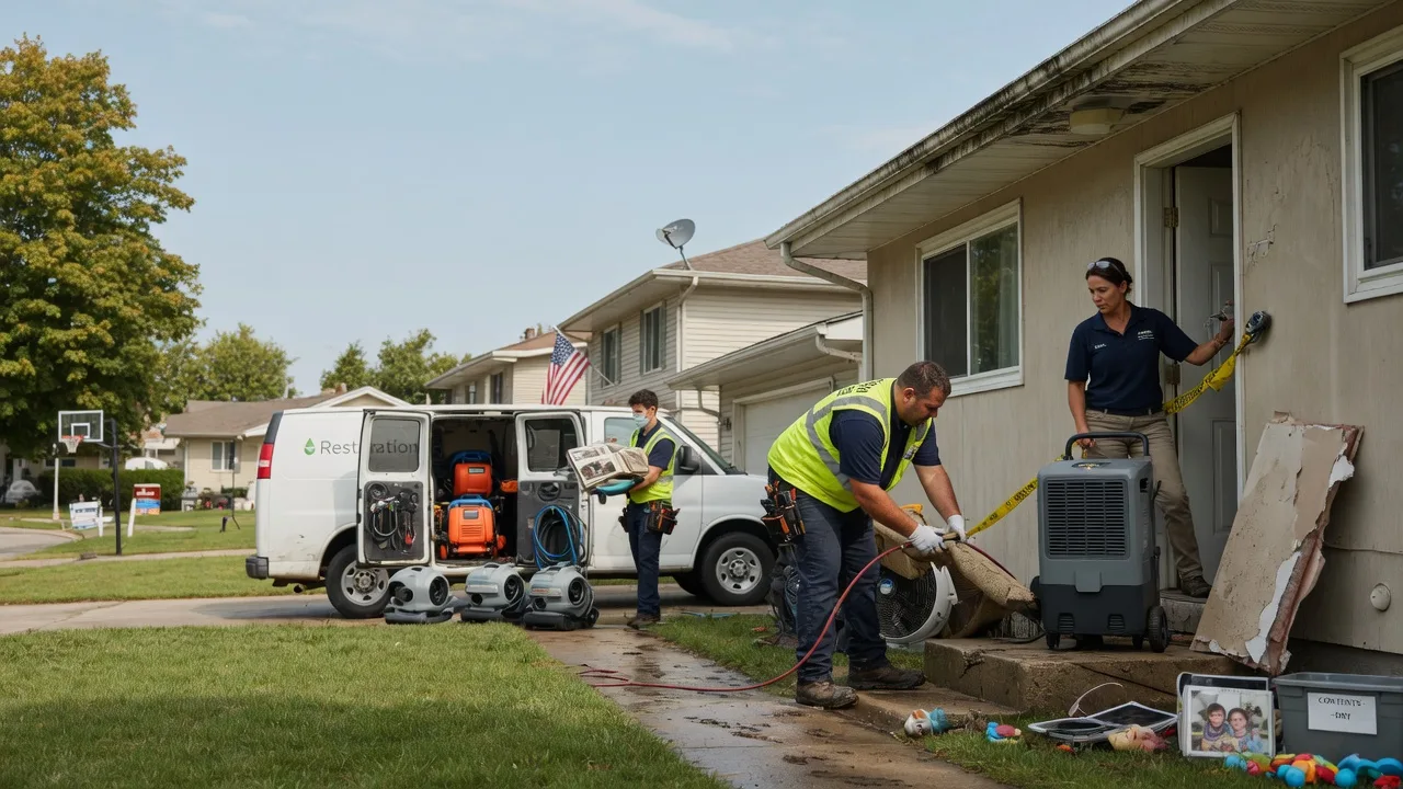 Water Damage Restoration in Castlewood, SD near me